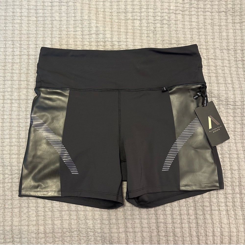 NWOT Athleta Allyson Felix 2X Legend Shortie Shorts